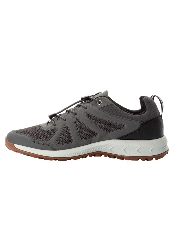 Grey Men Jack Wolfskin Woodland 2 Vent Low Hiking Shoes | 40456545