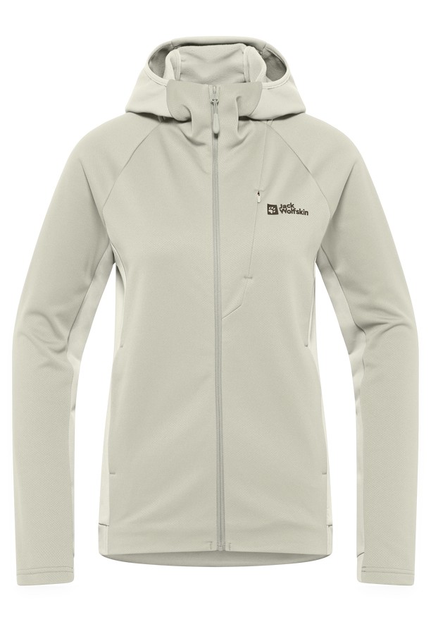 Grey Women Jack Wolfskin Alpgrat Xt Fleece Jackets | 78953591