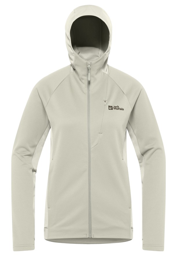 Grey Women Jack Wolfskin Alpgrat Xt Fleece Jackets | 78953591