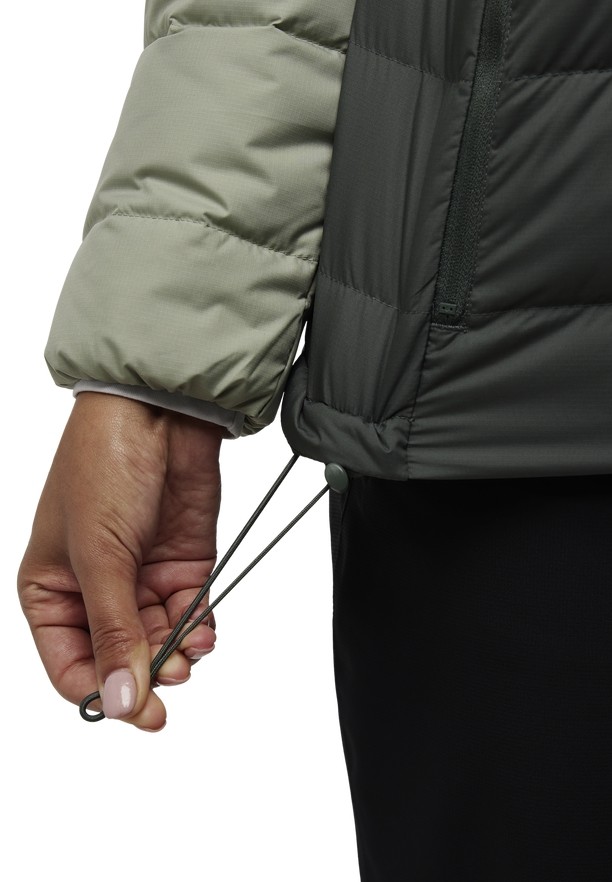 Grey Women Jack Wolfskin Ather Down Jackets | 46139567
