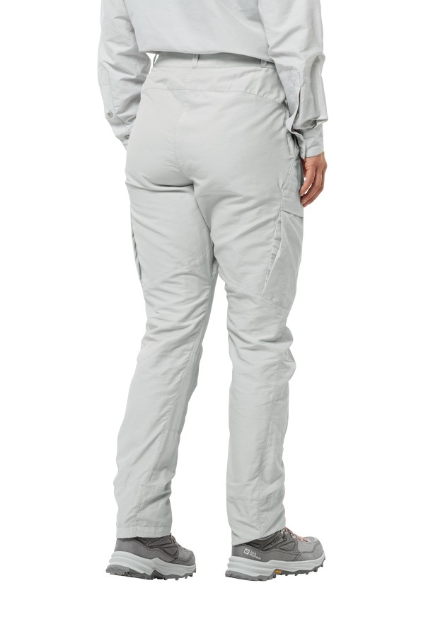 Grey Women Jack Wolfskin Barrier Pants | 35802794