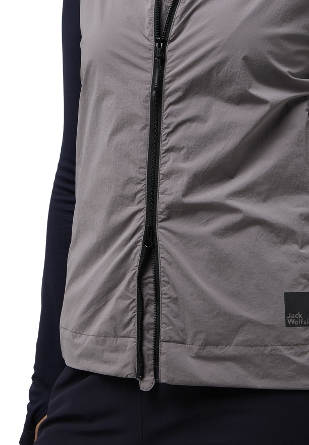 Grey Women Jack Wolfskin Bike Commute Xt Vest | 98305599