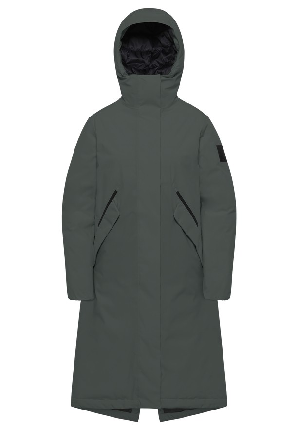 Grey Women Jack Wolfskin Brandenburger Coats | 39010973