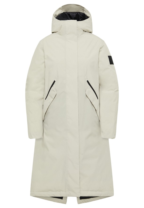 Grey Women Jack Wolfskin Brandenburger Coats | 36437676