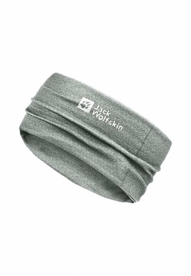 Grey Women Jack Wolfskin Breez Headband | 92232356
