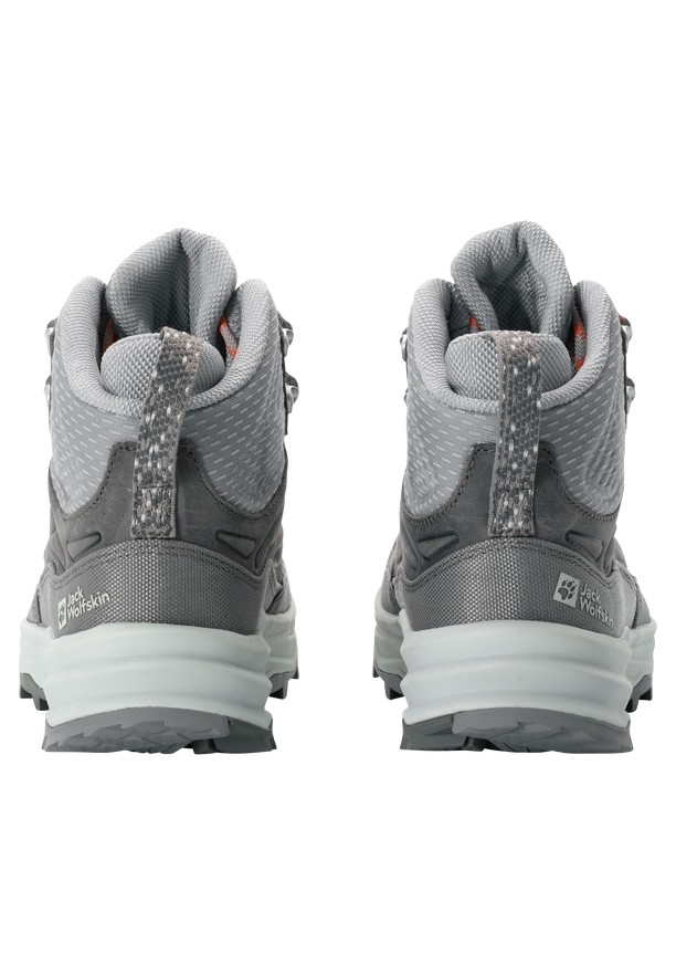 Grey Women Jack Wolfskin Cyrox Texapore Mid Hiking Shoes | 93254202