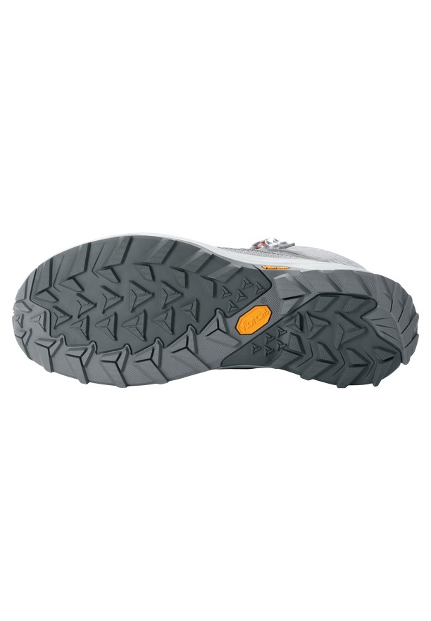 Grey Women Jack Wolfskin Cyrox Texapore Mid Hiking Shoes | 93254202