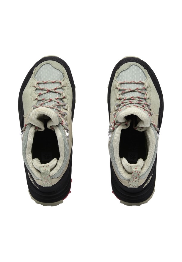 Grey Women Jack Wolfskin Cyrox Texapore Mid Hiking Shoes | 93143579