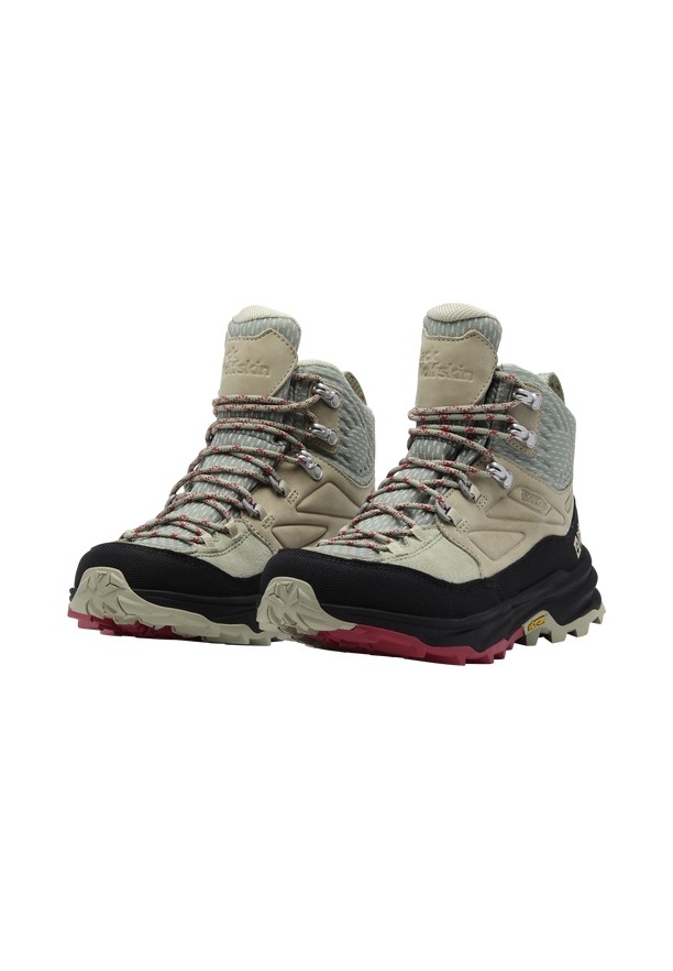 Grey Women Jack Wolfskin Cyrox Texapore Mid Hiking Shoes | 93143579
