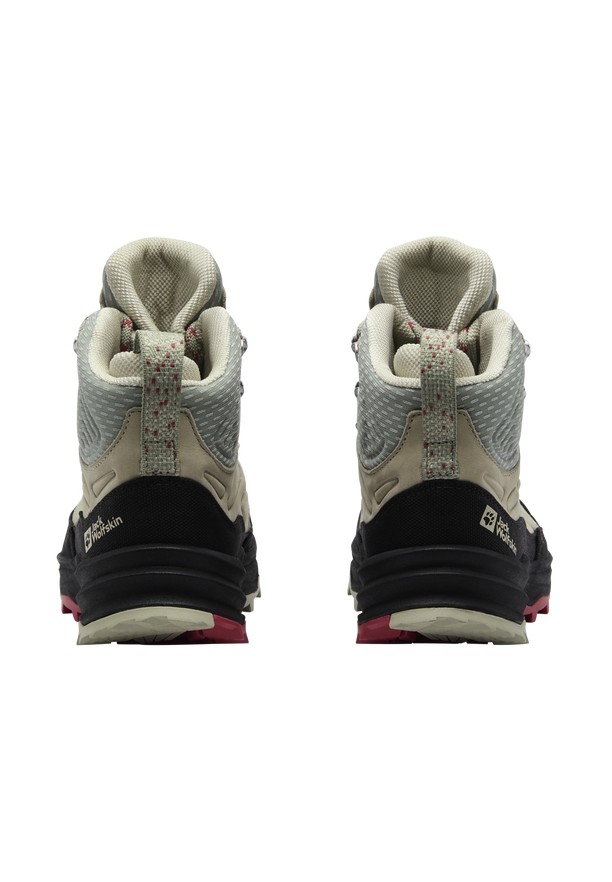 Grey Women Jack Wolfskin Cyrox Texapore Mid Hiking Shoes | 93143579