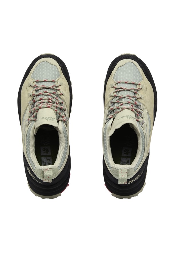 Grey Women Jack Wolfskin Cyrox Texapore Low Hiking Shoes | 64777760