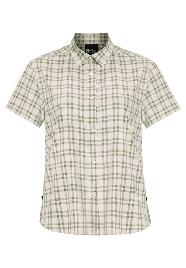 Grey Women Jack Wolfskin Febla Shirts | 50572931