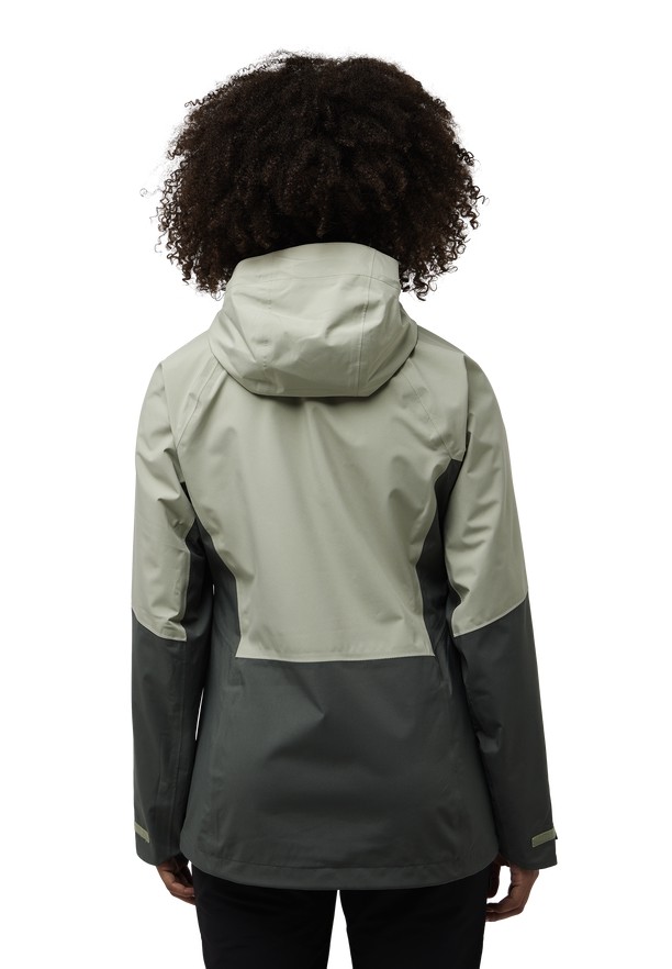 Grey Women Jack Wolfskin Glaabach 3in1 Jackets | 34671324