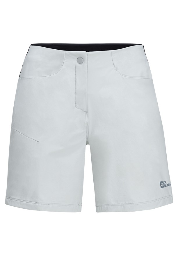 Grey Women Jack Wolfskin Gravex Shorts | 20519194