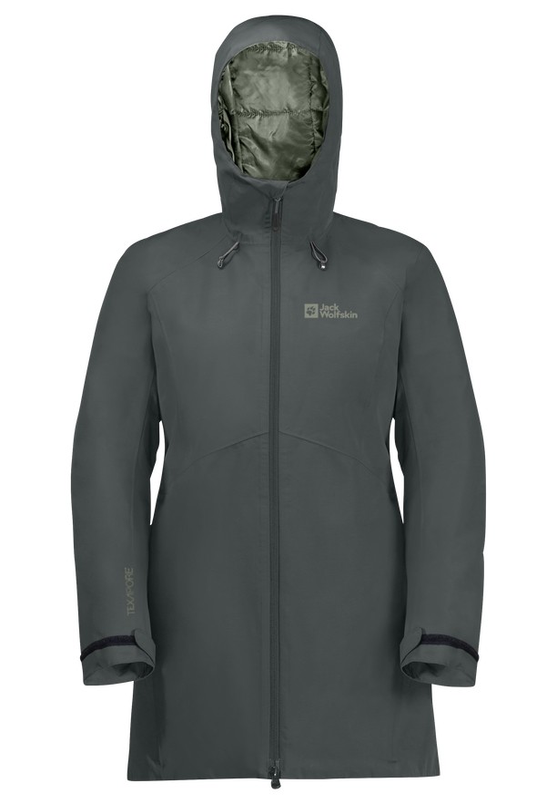 Grey Women Jack Wolfskin Heidelstein Ins Winter Jackets | 90342303