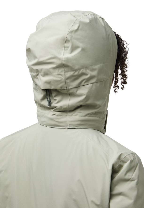 Grey Women Jack Wolfskin Hunberg 3in1 Jackets | 31494392