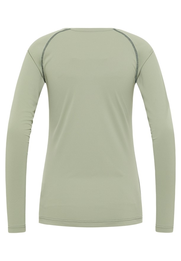 Grey Women Jack Wolfskin Infinite Light Ls Shirts | 75672809