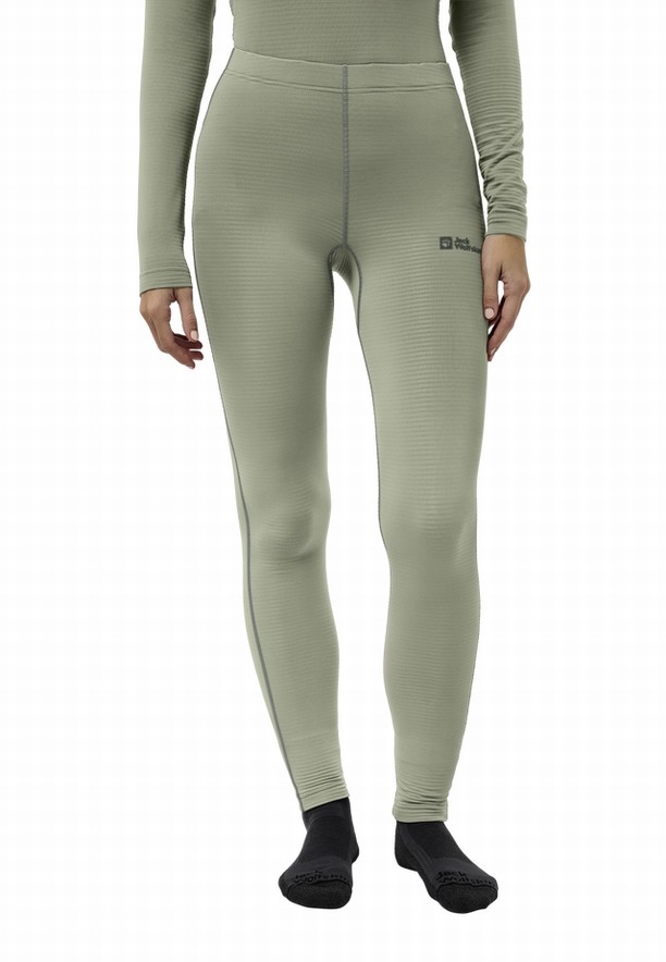 Grey Women Jack Wolfskin Infinite Warm Tight | 27402554