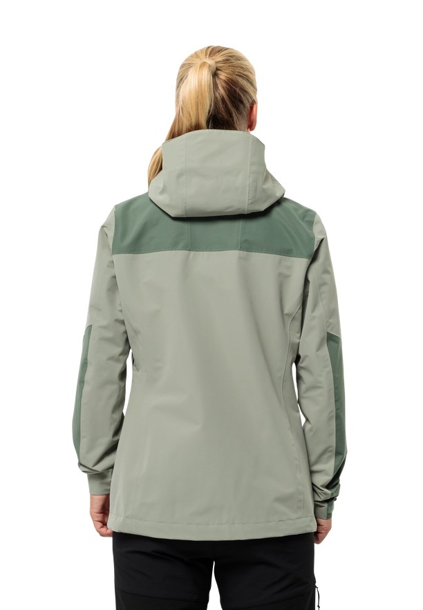 Grey Women Jack Wolfskin Jasper 2l Rain Jackets | 16214275