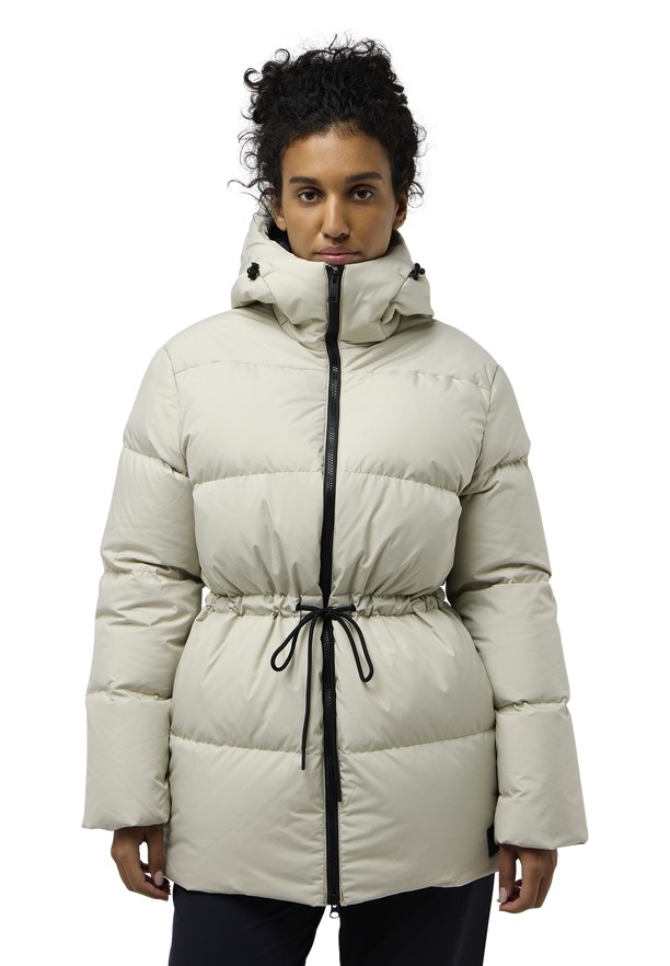 Grey Women Jack Wolfskin Kirschallee Winter Jackets | 48654827
