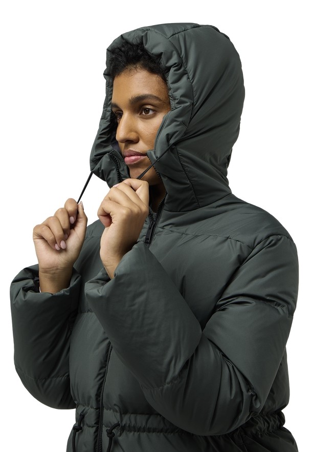 Grey Women Jack Wolfskin Kirschallee Winter Jackets | 84541163