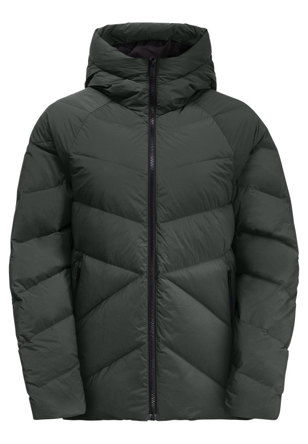 Grey Women Jack Wolfskin Marienplatz Down Jackets | 45619947