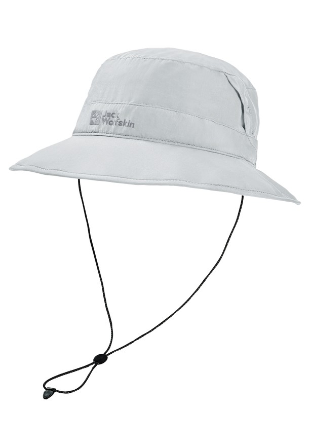 Grey Women Jack Wolfskin Mesh Hats | 56675880