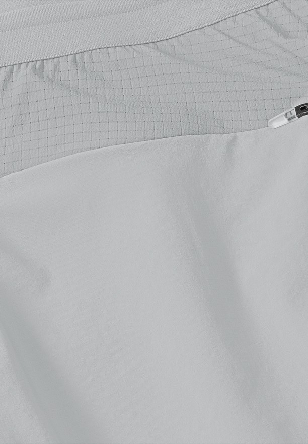 Grey Women Jack Wolfskin Prelight 2in1 Shorts | 78740240