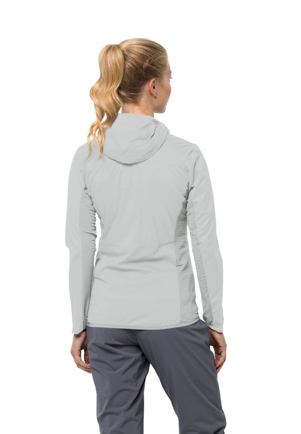 Grey Women Jack Wolfskin Prelight Alpha Jackets | 80716661
