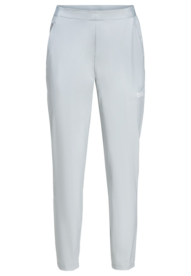 Grey Women Jack Wolfskin Prelight Pants | 87136020