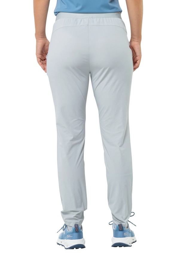 Grey Women Jack Wolfskin Prelight Pants | 87136020