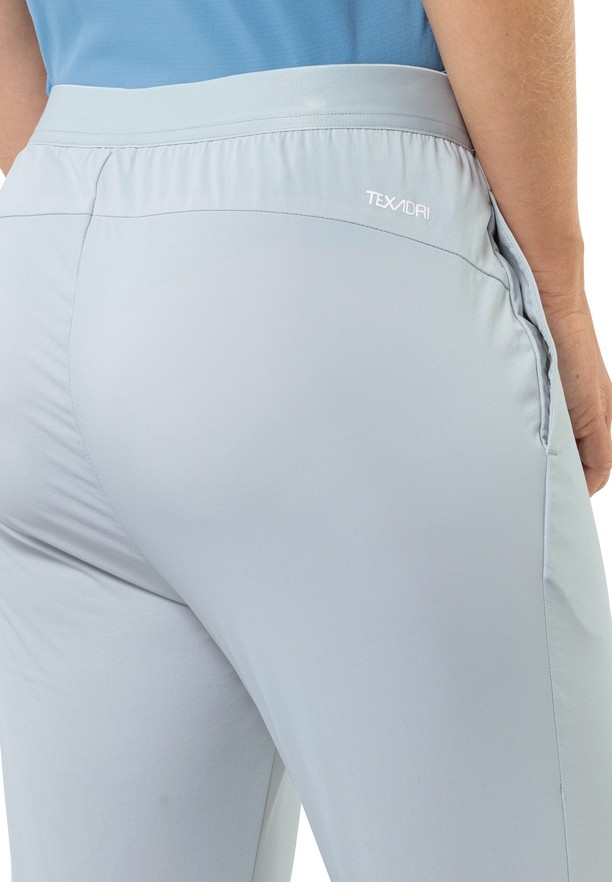 Grey Women Jack Wolfskin Prelight Pants | 87136020