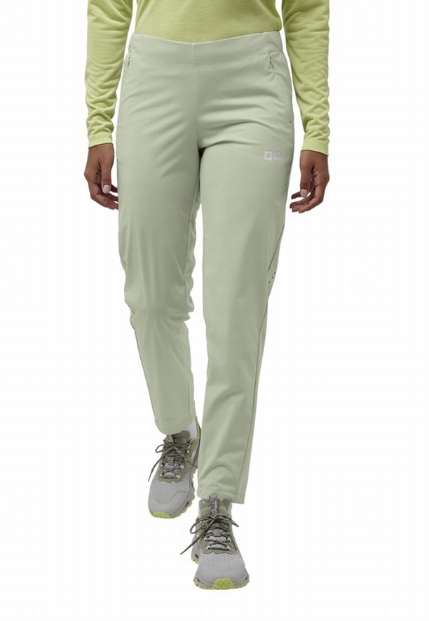 Grey Women Jack Wolfskin Prelight Pro Pant Pants | 11067673