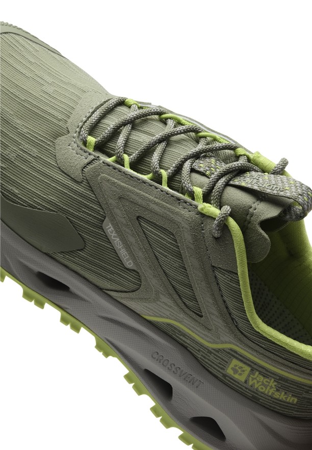 Grey Women Jack Wolfskin Prelight Texashield Low Hiking Shoes | 89973855