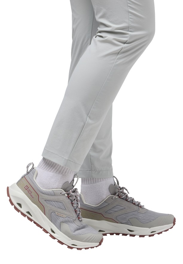 Grey Women Jack Wolfskin Prelight Texashield Low Hiking Shoes | 72074902