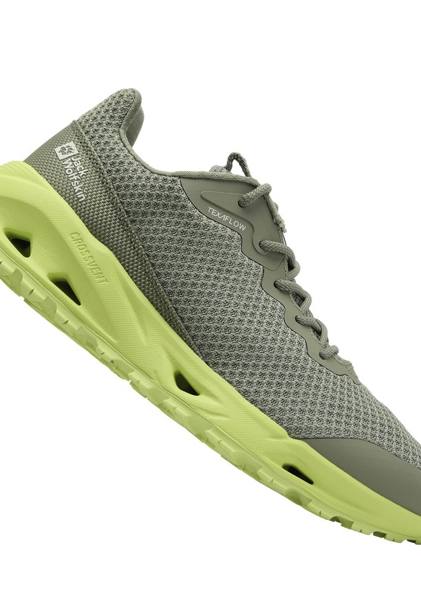 Grey Women Jack Wolfskin Prelight Vent Low Hiking Shoes | 45567686