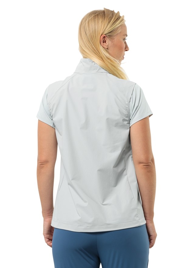 Grey Women Jack Wolfskin Prelight Vest | 33890660