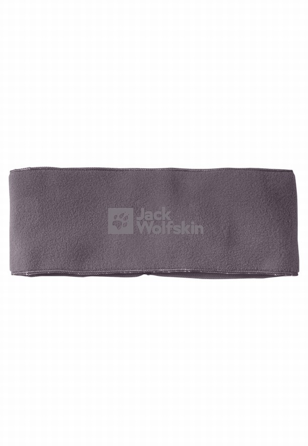 Grey Women Jack Wolfskin Real Stuff Headband | 11364557
