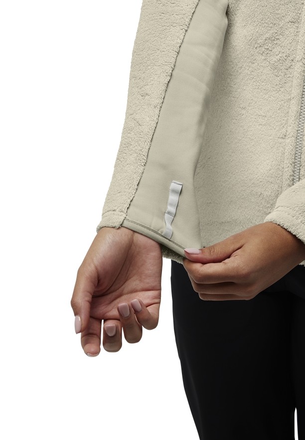Grey Women Jack Wolfskin Rotwand Fz Fleece Jackets | 30979224
