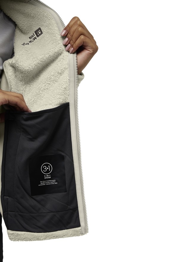 Grey Women Jack Wolfskin Rotwand Fz Fleece Jackets | 30979224