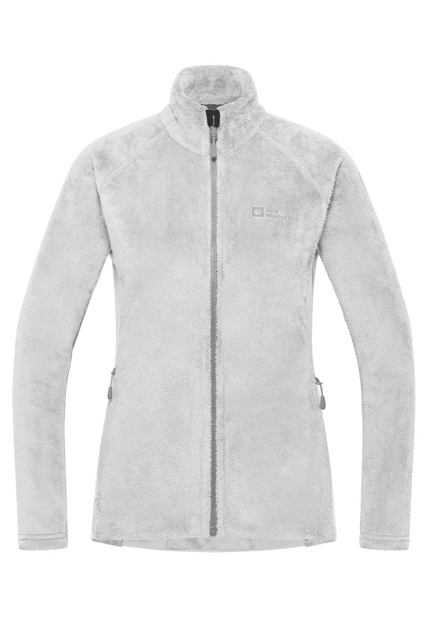 Grey Women Jack Wolfskin Rotwand Fz Fleece Jackets | 14939229