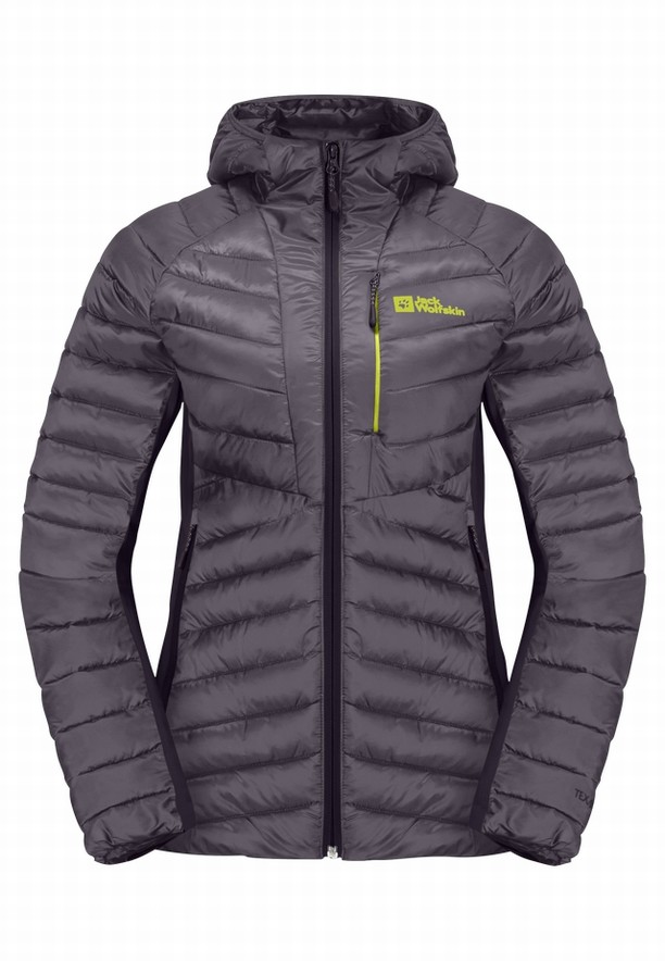 Grey Women Jack Wolfskin Routeburn Pro Ins Jackets | 92420379