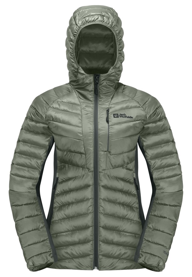 Grey Women Jack Wolfskin Routeburn Pro Ins Jackets | 45411922