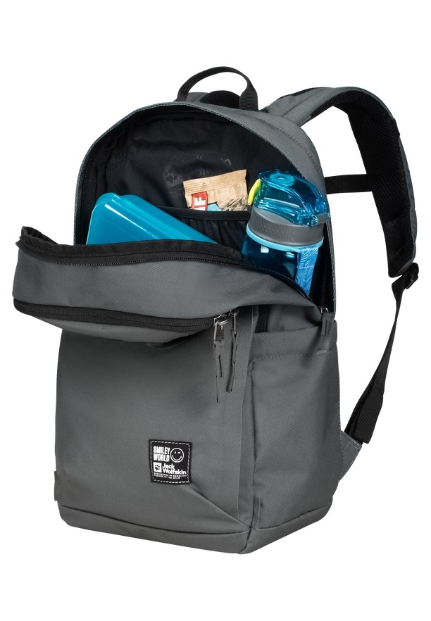 Grey Women Jack Wolfskin Smileyworld Daypack | 68763159