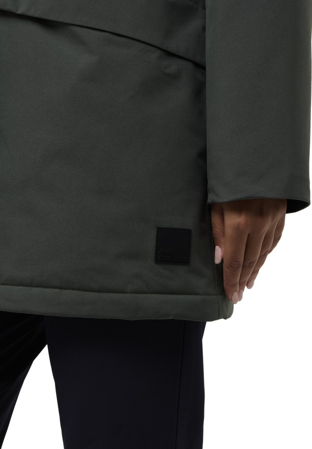 Grey Women Jack Wolfskin Tempelhof Coats | 22083079