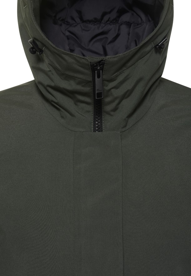 Grey Women Jack Wolfskin Tempelhof Coats | 22083079
