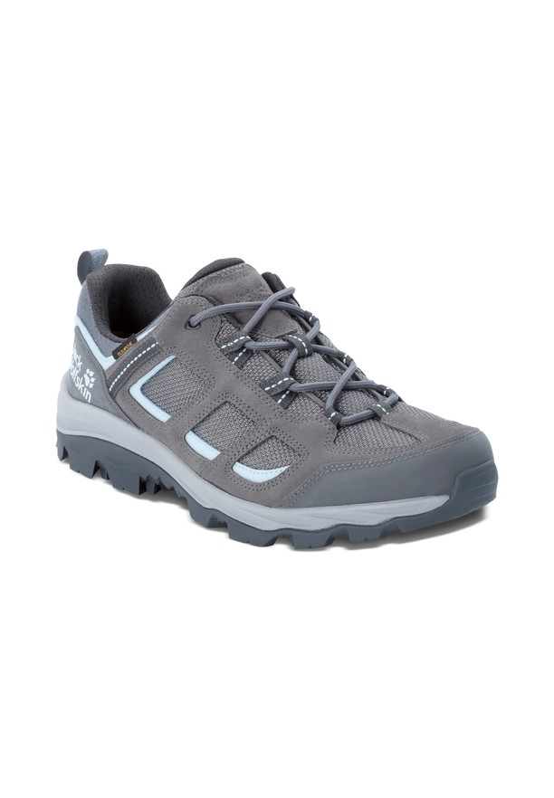 Grey Women Jack Wolfskin Vojo 3 Texapore Low Hiking Shoes | 12047803