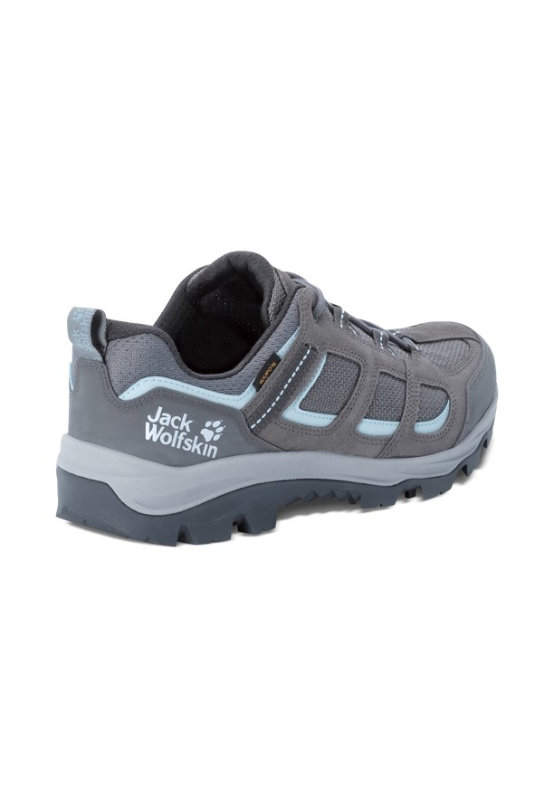Grey Women Jack Wolfskin Vojo 3 Texapore Low Hiking Shoes | 12047803