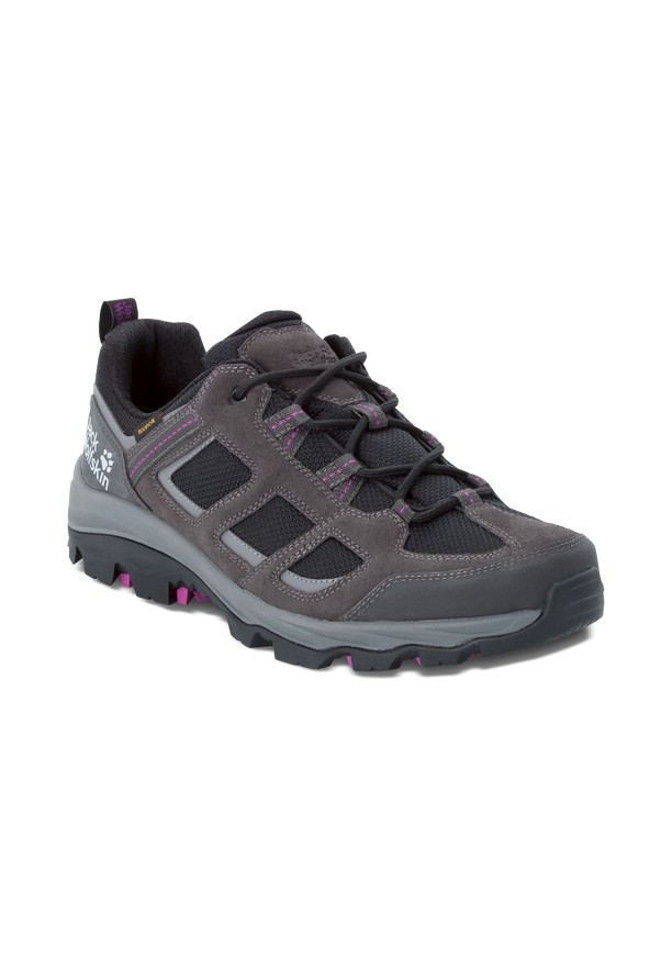 Grey Women Jack Wolfskin Vojo 3 Texapore Low Hiking Shoes | 51383184