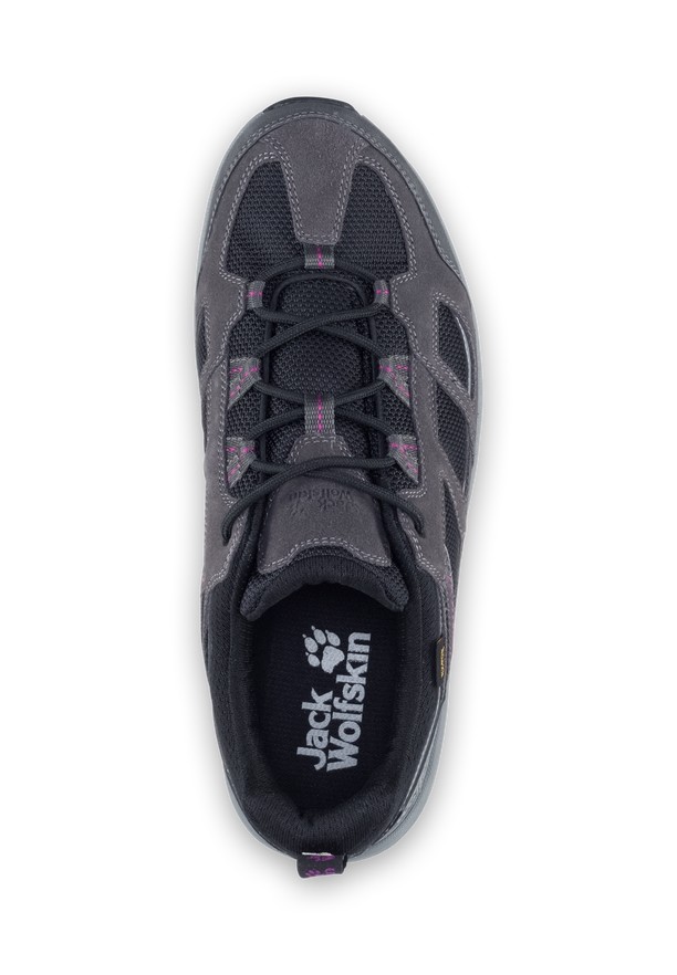 Grey Women Jack Wolfskin Vojo 3 Texapore Low Hiking Shoes | 51383184